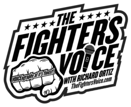 THE FIGHTER'S VOICE VOICEOGRAPHY AT IT'S FINEST! WITH RICHARD ORTIZ THEFIGHTERSVOICE.COM 10 trademark