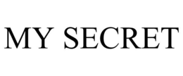 MY SECRET trademark