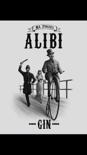 MR. FINGER'S ALIBI GIN trademark