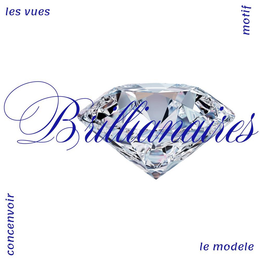 BRILLIANAIRES/ LES VUES/ MOTIF/ LE MODÈLE/ CONCENVOIR trademark