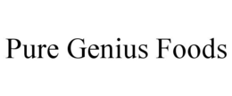 PURE GENIUS FOODS trademark