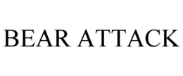 BEAR ATTACK trademark