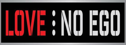 LOVE...NO EGO trademark