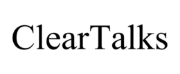CLEARTALKS trademark