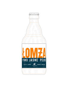 LOMZA PIWO JASNE PELNE PROSTO Z LOMZY LOMZA 1968 DOBRZE UWARZONE trademark