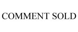 COMMENT SOLD trademark