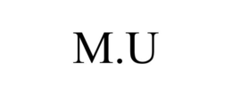 M.U trademark