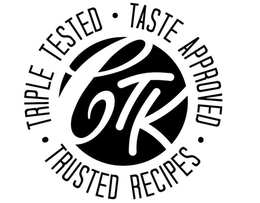 CTK · TRIPLE TESTED · TASTE APPROVED · TRUSTED RECIPES trademark