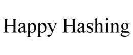 HAPPY HASHING trademark
