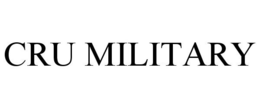 CRU MILITARY trademark