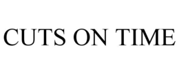 CUTS ON TIME trademark