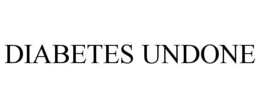 DIABETES UNDONE trademark