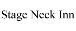STAGE NECK INN trademark