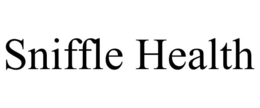 SNIFFLE HEALTH trademark