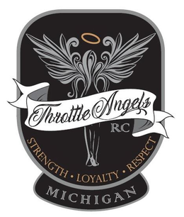 THROTTLE ANGELS RC STRENGTH · LOYALTY ·RESPECT MICHIGAN trademark