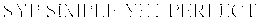 SYP SIMPLE YET PERFECT trademark