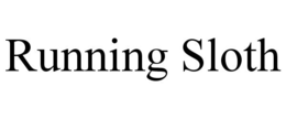 RUNNING SLOTH trademark