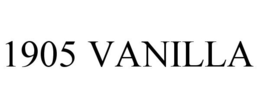 1905 VANILLA trademark