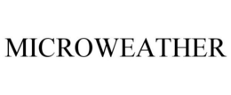 MICRO WEATHER trademark
