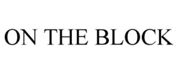 ON THE BLOCK trademark
