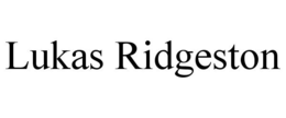 LUKAS RIDGESTON trademark
