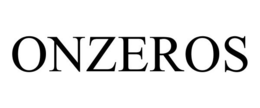 ONZEROS trademark