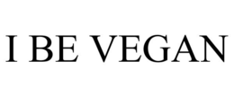I BE VEGAN trademark