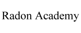RADON ACADEMY trademark
