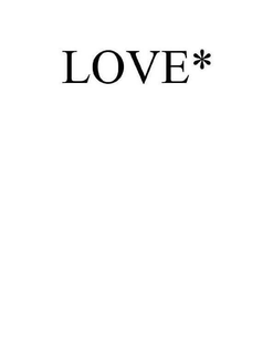 LOVE* trademark