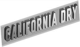 CALIFORNIA DRY trademark