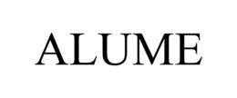 ALUME trademark