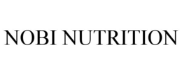 NOBI NUTRITION trademark