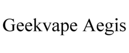 GEEKVAPE AEGIS trademark