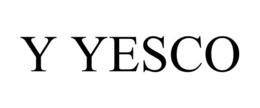 Y YESCO trademark