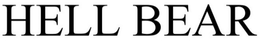 HELL BEAR trademark