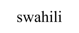 SWAHILI trademark