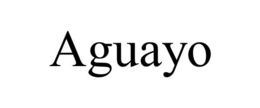 AGUAYO trademark