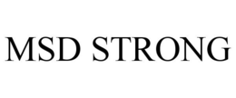 MSD STRONG trademark