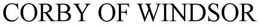 CORBY OF WINDSOR trademark