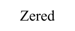 ZERED trademark