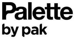 PALETTE BY PAK trademark
