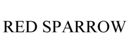 RED SPARROW trademark