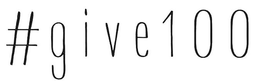 #GIVE100 trademark
