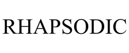 RHAPSODIC trademark