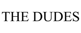 THE DUDES trademark