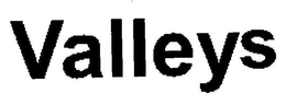 VALLEYS trademark