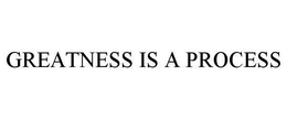 GREATNESS IS A PROCESS trademark