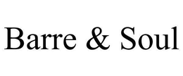 BARRE & SOUL trademark