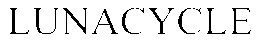 LUNACYCLE trademark