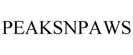 PEAKSNPAWS trademark